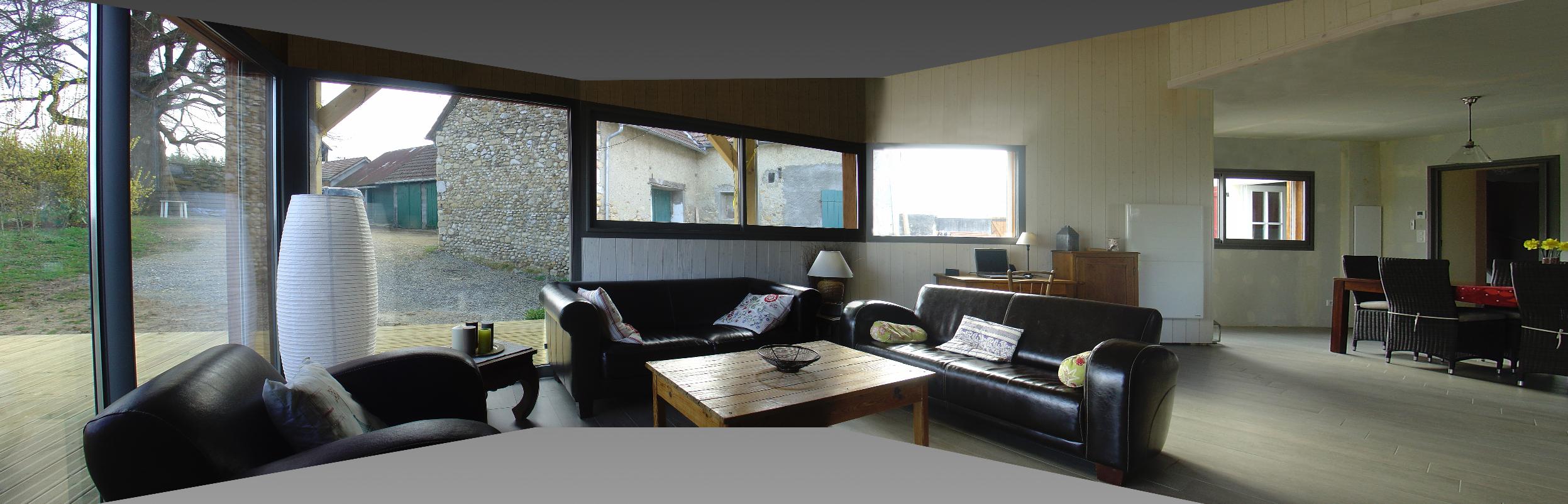 Réhabilitation et extension ossature bois à Jurançon — vue 4